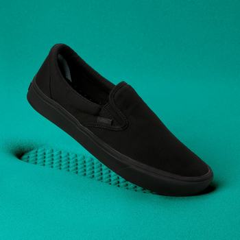 Damske Slip On Tenisky Vans Comfycush Čierne VA09UKATM